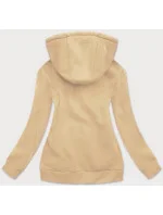 Béžová dámská sportovní mikina (W03-159) Béžová dámská sportovní mikina (W03-159)