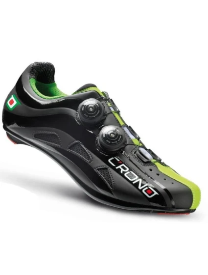 buty szosowe 2 czarno zielone model 21842515 - Crono