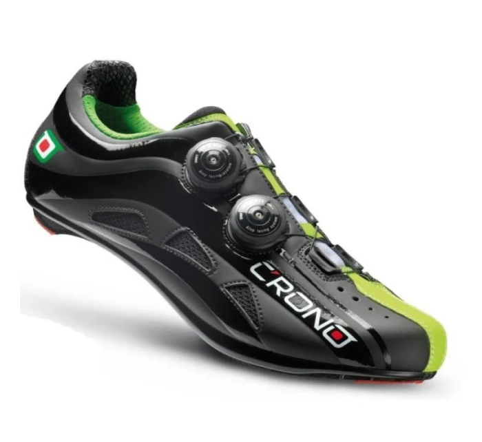 buty szosowe 2 czarno zielone model 21842515 - Crono