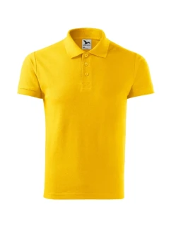 Cotton Heavy polokošile pánská žlutá