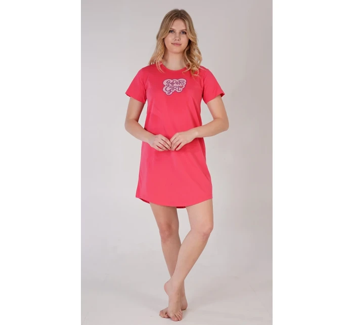 Dámská noční košile s krátkým rukávem Super model 18625831 - Vienetta