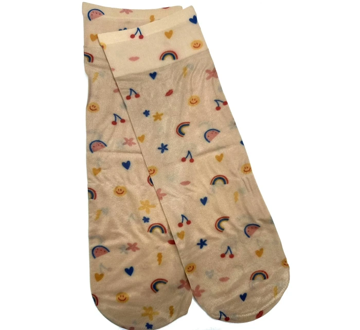 Dámské vzorované ponožky model 7465057 20 den - Magnetis