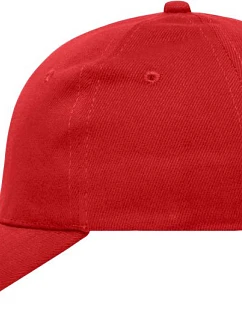 MB 6 panelová kšiltovka z těžké bavlny 03.00 red model 22504353 - Daiber