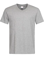ClassicT Vneck Tričko s výstřihem do V model 22477077 grey heather - Stedman