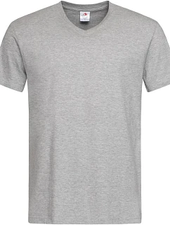 Stedman Classic-T V-neck Tričko s výstřihem do V 05.2300 grey heather