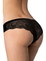 Julimex Tanga panty barva:černá