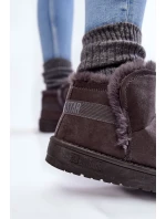 Dámské boty do sněhu Big Star model 21599759 šedé - Big Star Shoes
