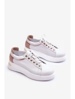 Dámská kožená sportovní obuv na platformě model 21613279 - Boto Dámská kožená sportovní obuv na platformě model 21613279 - Boto