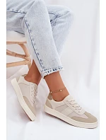 Dámské Nízké Tenisky Big Star model 22069439 Béžové - Big Star Shoes