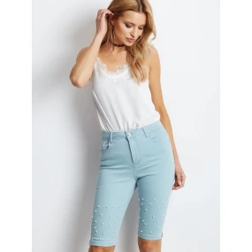 Spodnie model 21121713 mietowy - FPrice Spodnie model 21121713 mietowy - FPrice