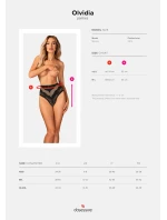 Smyslné kalhotky Olvidia panties - Obsessive