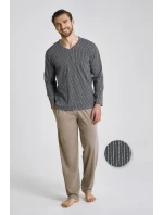 Taro Luca 3482 dlouhé/r 3XL-4XL Z25/26 pánské pyžamo