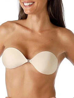 Samodržící podprsenka bez zad ADHESIVE CAPS - DIM - tělová