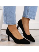 W černé podpatky model 19145986 - SERGIO LEONE