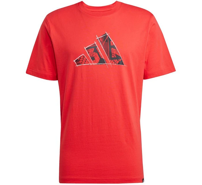 Pánské tričko adidas Logo Graphic červené JJ3934 pánské Pánské tričko adidas Logo Graphic červené JJ3934 pánské