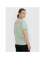 Dámské tričko oversize s potiskem model 21433377 - 4F Dámské tričko oversize s potiskem model 21433377 - 4F