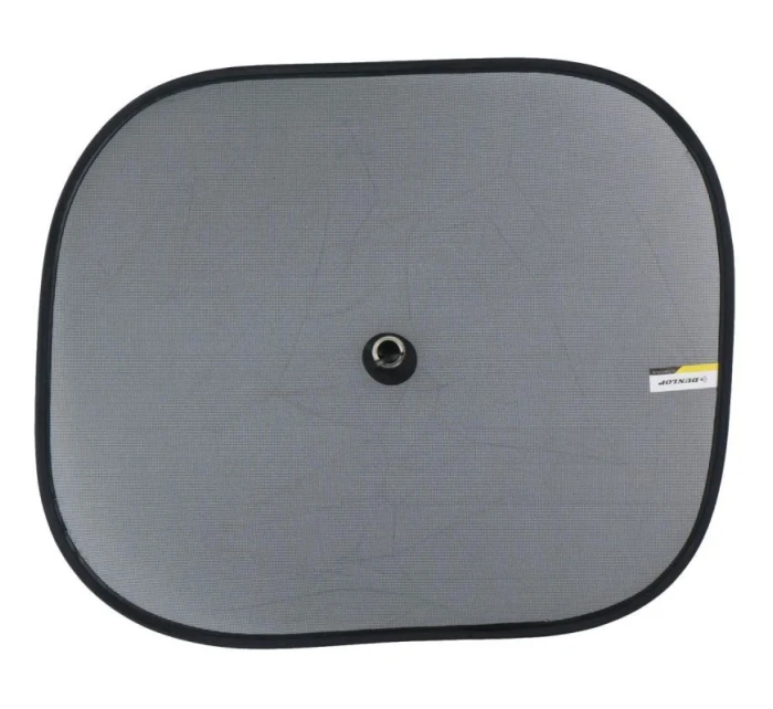 SLUNEČNÍ CLONA S PŘÍSAVKOU 2KS DUNLOP ČERNÁ