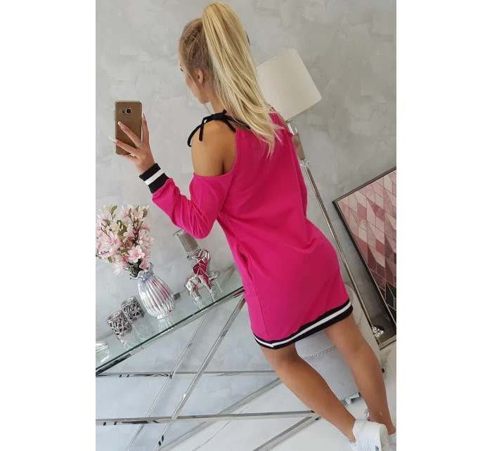 Tres Chic fuchsiové šaty Tres Chic fuchsiové šaty