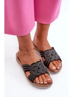 Pohodlné Dámské Žabky S  Černé model 21664611 - Inblu