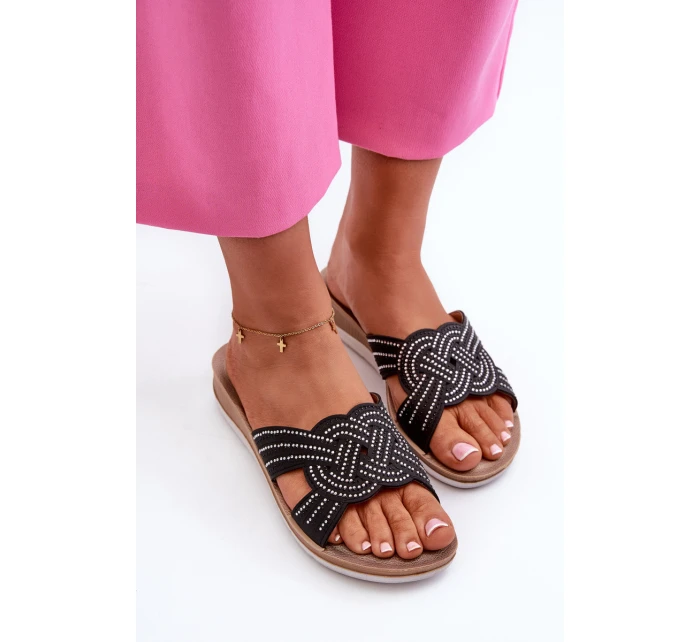 Pohodlné Dámské Žabky S  Černé model 21664611 - Inblu