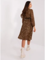 Šaty DHJ SK 10536N 3.31X hnědá