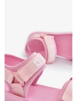 Dámské Sportovní Sandály Big Star LL274729 Růžové Dámské Sportovní Sandály Big Star LL274729 Růžové