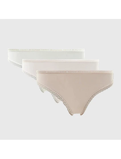 Dámská tanga Lace 3 Pack UW0UW02824-0XY - Tommy Hilfiger Dámská tanga Lace 3 Pack UW0UW02824-0XY - Tommy Hilfiger