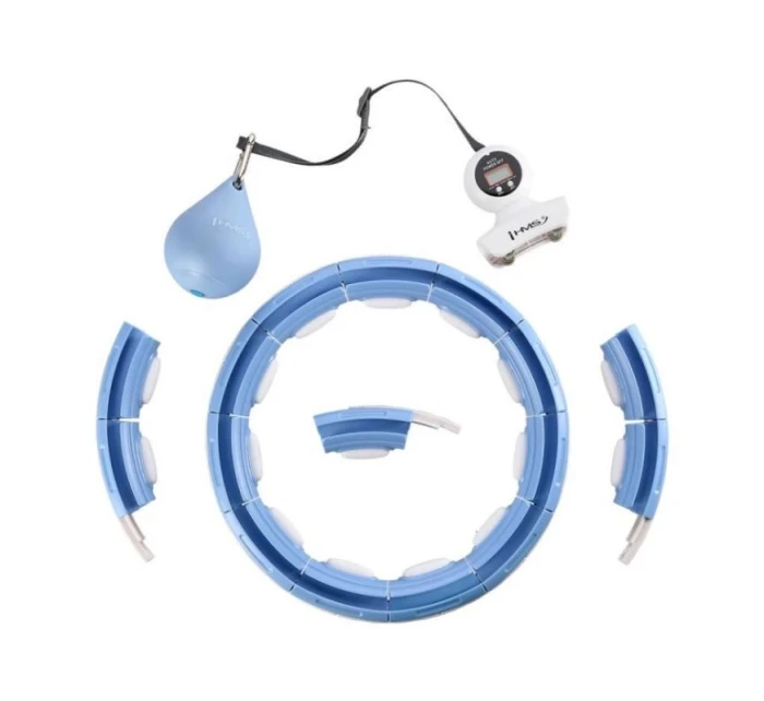 Hula Hop HMS HHM15 s magnetem a závažím modrá + počítadlo Hula Hop HMS HHM15 s magnetem a závažím modrá + počítadlo
