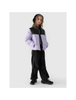 Dívčí péřová bunda se syntetickou výplní Junior model 21892842 - 4F