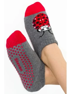 DĚTSKÉ FROTÉ S ABS 134 MELANGE GREY 29-31