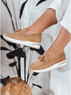 Dámské mokasíny na khaki Dstreet model 21984203 - FashionStreet