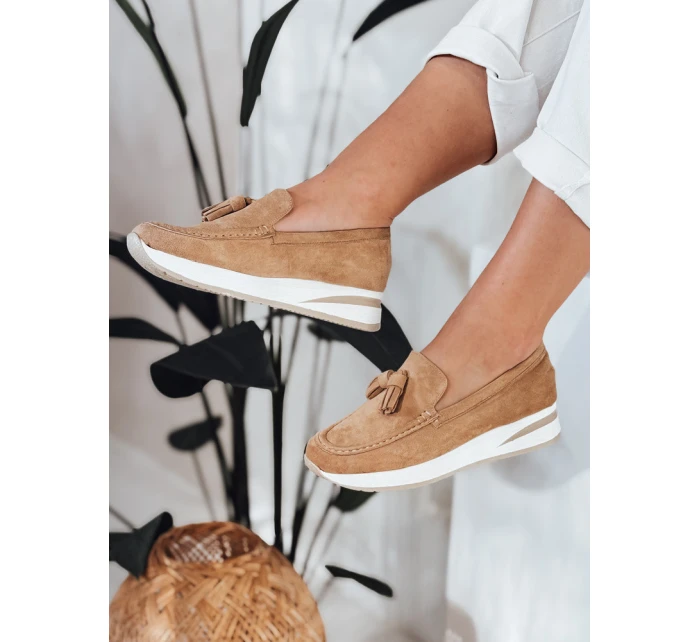 Dámské mokasíny na khaki Dstreet model 21984203 - FashionStreet Dámské mokasíny na khaki Dstreet model 21984203 - FashionStreet