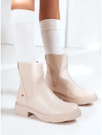FashionStreet béžové dámské boty ZY1230