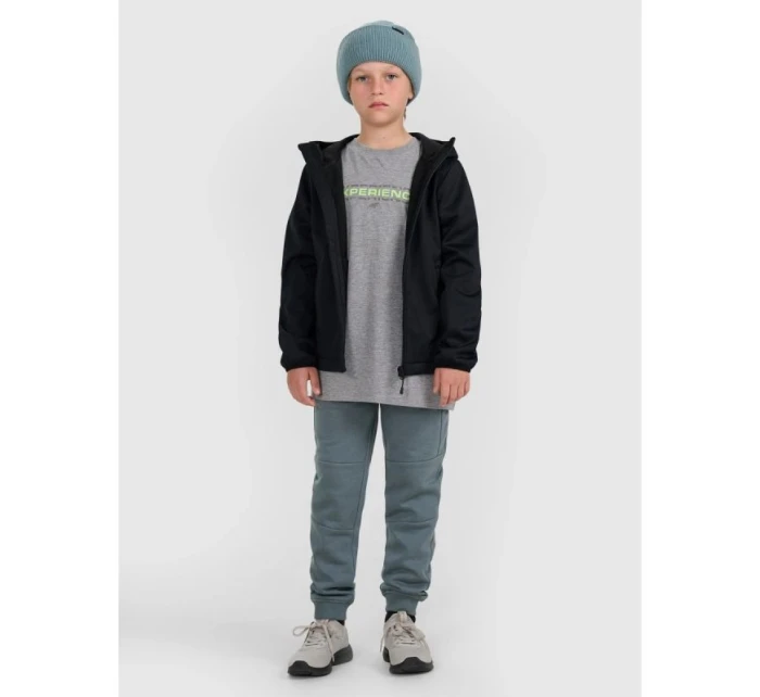 Chlapecká větruodolná softshellová bunda s membránou 5000 4F 4FJRAW25TSOFM516-20S Chlapecká větruodolná softshellová bunda s membránou 5000 4F 4FJRAW25TSOFM516-20S