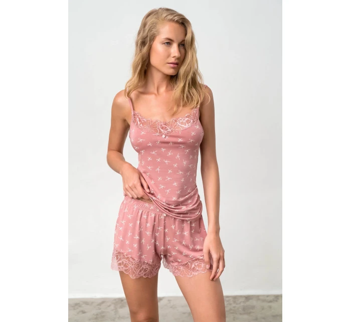 Vamp - Dámské šortky s krajkou – Bowy 18804 - Vamp Vamp - Dámské šortky s krajkou – Bowy 18804 - Vamp