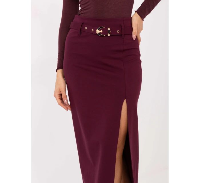 Spódnica IT SD model 21789055 bordowy - FPrice