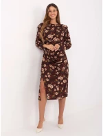 Sukienka IT SK  brązowy model 21441312 - FPrice