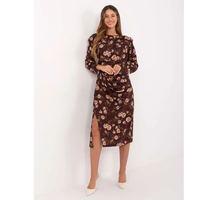 Sukienka IT SK  brązowy model 21441312 - FPrice