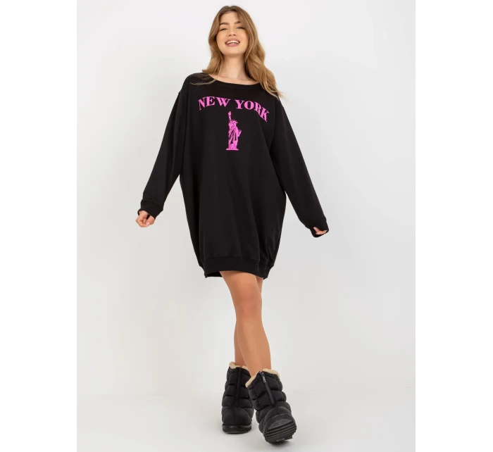 Mikina VI BL model 17964007 černá a růžová - FPrice