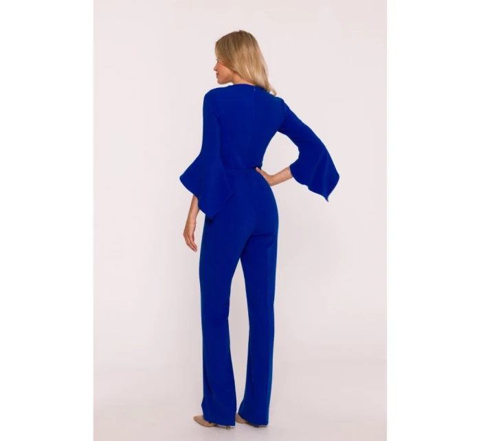 Kombinéza s rukávy královská modř model 21319129 - STYLOVE
