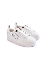 Dětská sportovní obuv Šněrovací Big Star KK374222 Bíle
