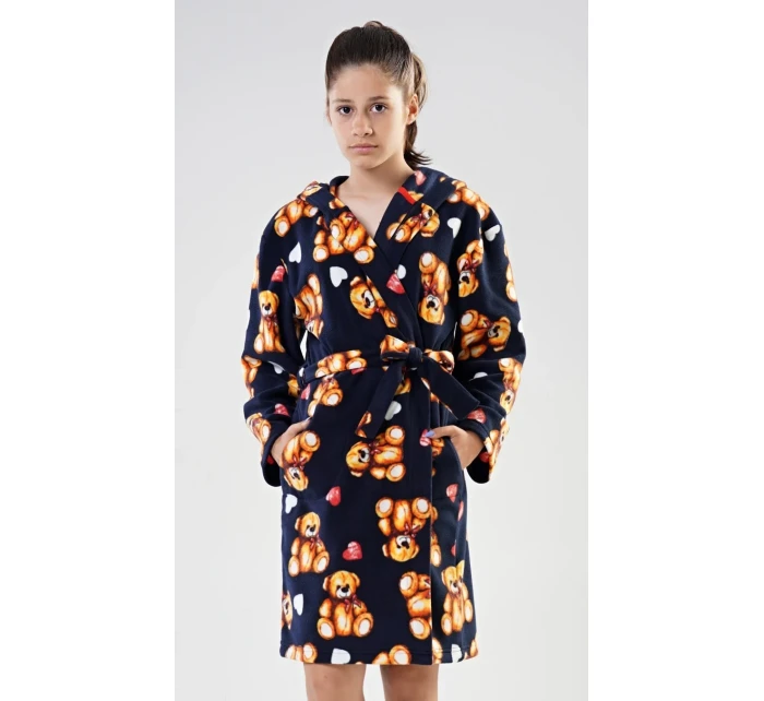 Dětský župan s kapucí Medvídek