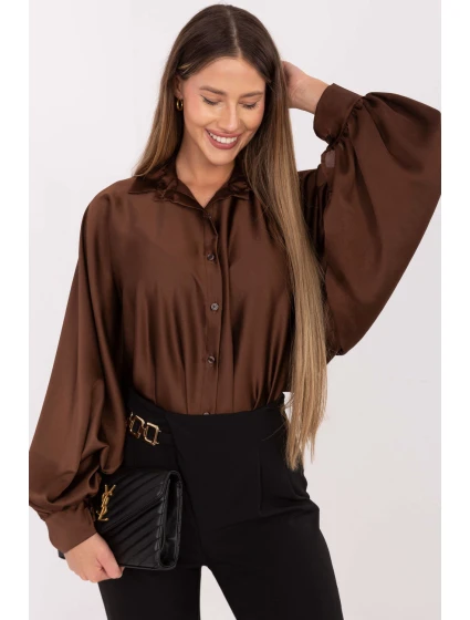 Košile s dlouhým rukávem  model 221578 Italy Moda