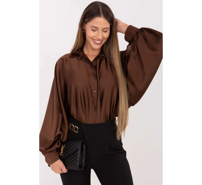 Košile s dlouhým rukávem  model 221578 Italy Moda