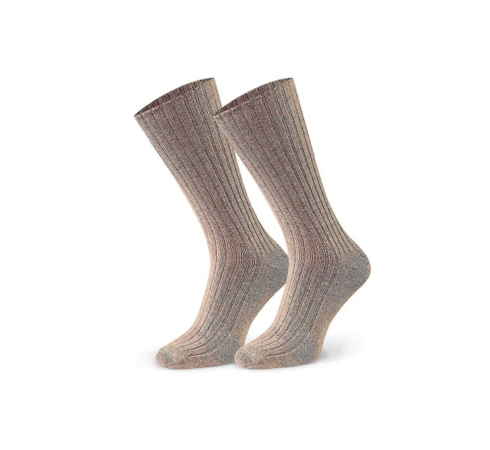 Ponožky Steven art.185 vlněné žebrované dámské 35-40