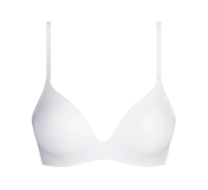 Dámská podprsenka bez kostic INVISIBLE model 22121314 PADDED BRA  bílá - DIM