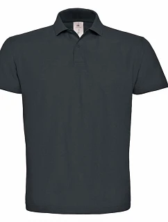 B&C ID.001 Piqué polo 01.ID01 anthracite