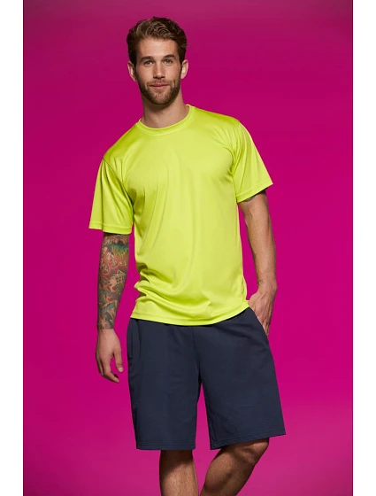 Daiber JN 358 Pánské žerzejové sportovní tričko 02.0358 acid yellow