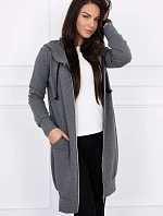 Mikina s kapucí graphite melange