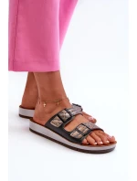 Pohodlné Dámské Sandály S Pásky model 21664603 Černé - Inblu